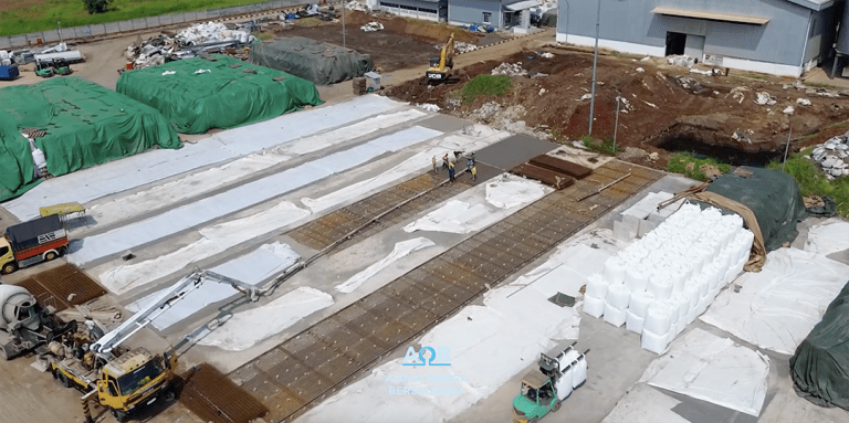 Proyek konstruksi kontraktor tahan rob Semarang PT Alpha Omega Bersaudara